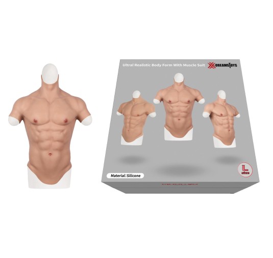 XX-DREAMSTOYS Ultra Realistic Muscle Suit Men Size L